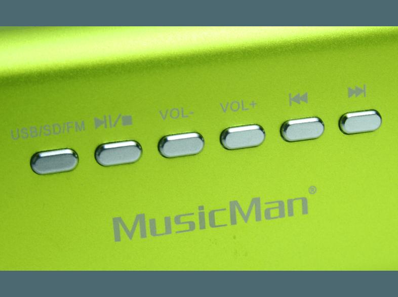 TECHNAXX 3433 Musicman MA Soundstation Dockingstation Grün