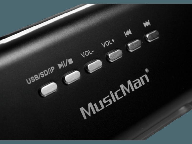 TECHNAXX 3551 MusicMan Lautsprecher Schwarz