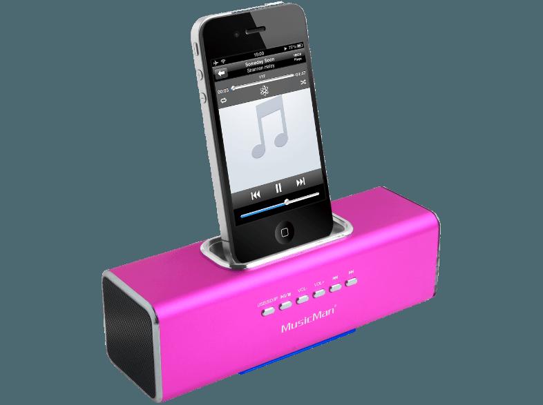 TECHNAXX 3553 MusicMan Lautsprecher Pink, TECHNAXX, 3553, MusicMan, Lautsprecher, Pink