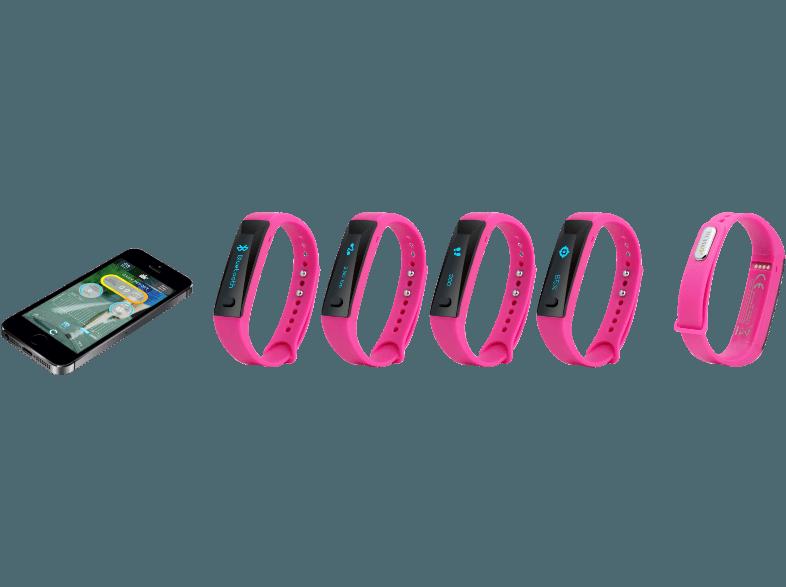 TECHNAXX 4447 ACTIVE TX-38 Pink (Fitnessarmband), TECHNAXX, 4447, ACTIVE, TX-38, Pink, Fitnessarmband,