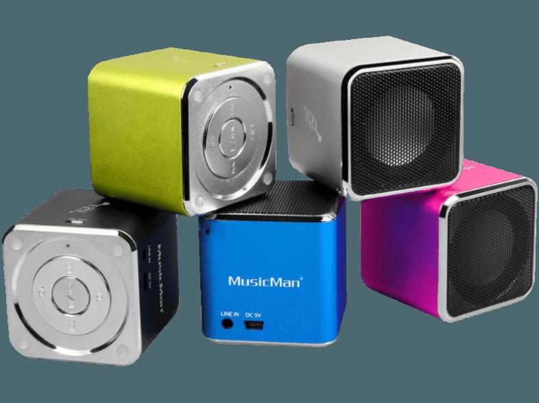 TECHNAXX Mini Musicman Soundstation 3530 Dockingstation Blau