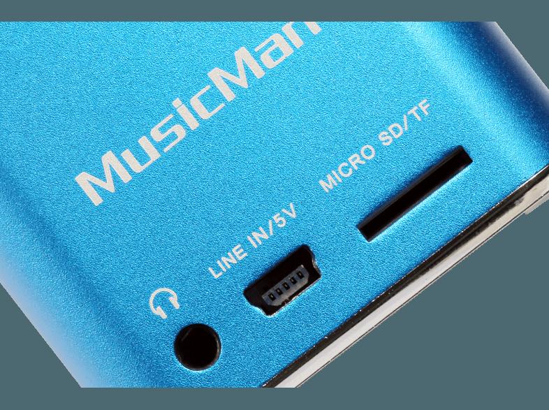 TECHNAXX Mini Musicman Soundstation 3530 Dockingstation Blau