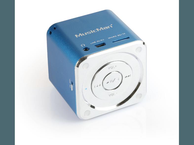 TECHNAXX Mini Musicman Soundstation 3530 Dockingstation Blau, TECHNAXX, Mini, Musicman, Soundstation, 3530, Dockingstation, Blau