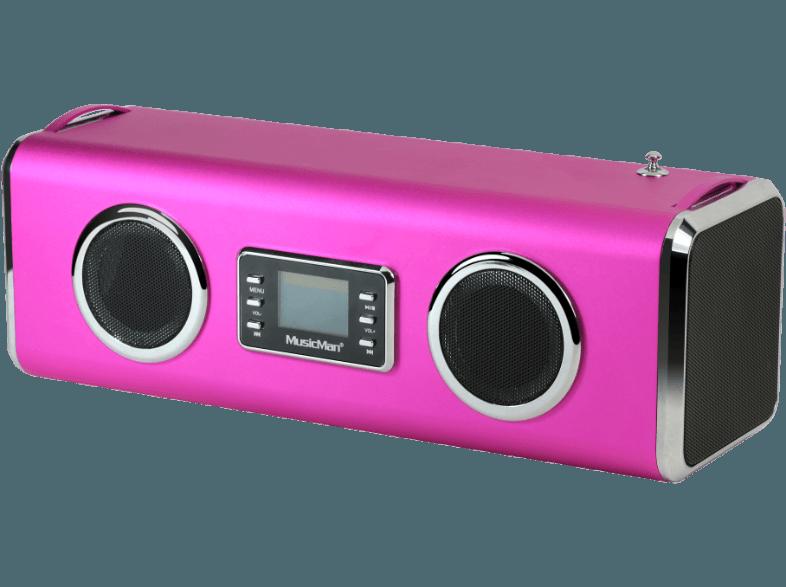 TECHNAXX MusicMan Gigant Dockingstation Pink, TECHNAXX, MusicMan, Gigant, Dockingstation, Pink