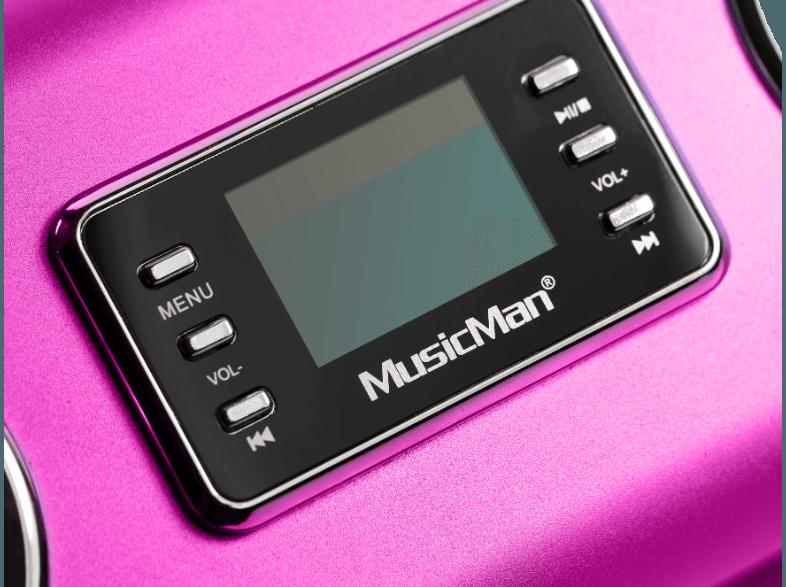 TECHNAXX MusicMan Gigant Dockingstation Pink