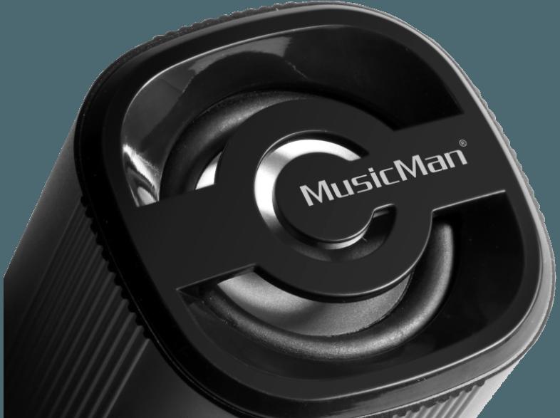 TECHNAXX Musicman X4 Soundstation Dockingstation Schwarz