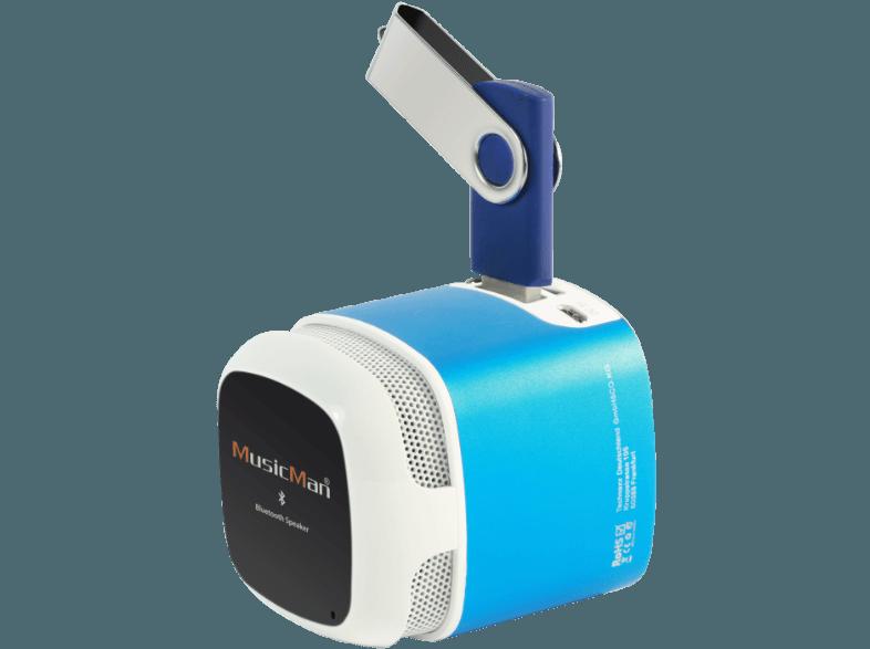 TECHNAXX NFC-X6 Bluetooth Lautsprecher Blau, TECHNAXX, NFC-X6, Bluetooth, Lautsprecher, Blau