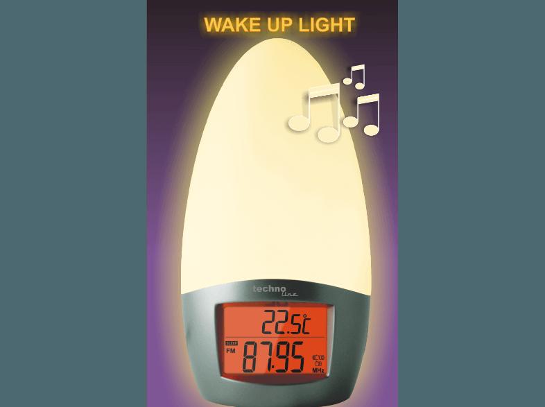 TECHNOLINE WT493 Radiowecker mit Wake-Up Light