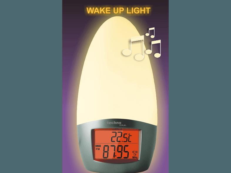 TECHNOLINE WT493 Radiowecker mit Wake-Up Light, TECHNOLINE, WT493, Radiowecker, Wake-Up, Light