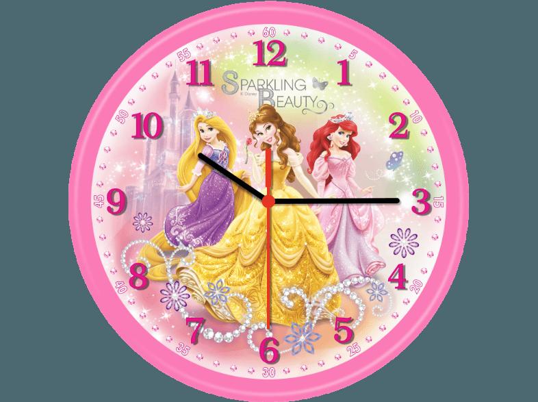 TECHNOTRADE Set Princess - Royals Wecker und Wanduhr