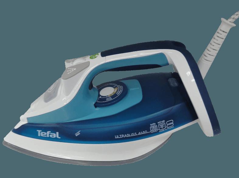 TEFAL FV 4680 E3  (2400 Watt, Durilium Bügelsohle (Hart-Emaille))