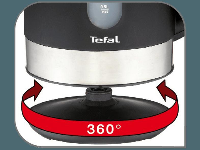 TEFAL KO 3308 Wasserkocher Schwarz (2400 Watt, 1.7 Liter)