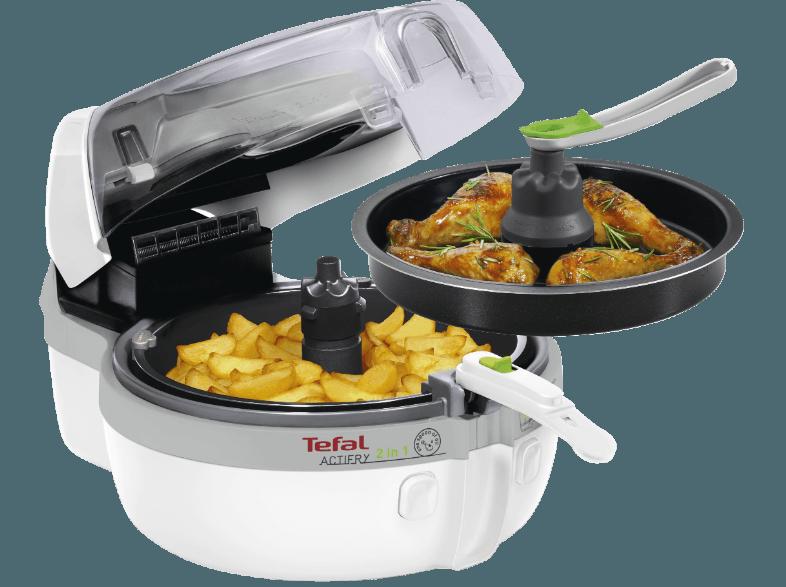 TEFAL YV 9600 Fritteuse weiß, silber (1.5 kg, 1.550 Watt), TEFAL, YV, 9600, Fritteuse, weiß, silber, 1.5, kg, 1.550, Watt,