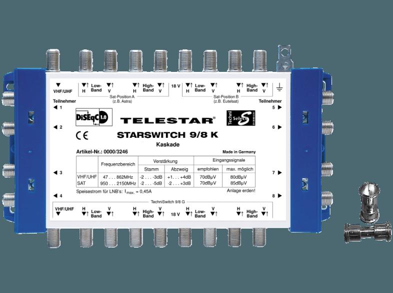 TELESTAR 5222523 Starswitch 9/8 K, TELESTAR, 5222523, Starswitch, 9/8, K