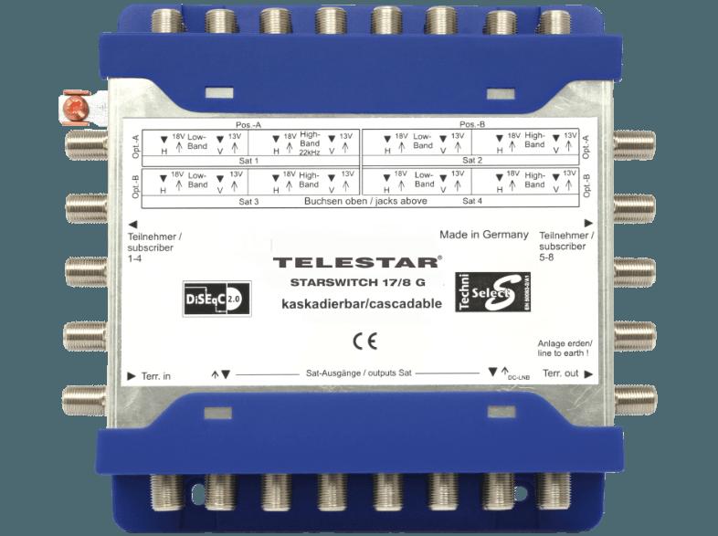 TELESTAR 5222525 F Starswitch 17/8 K   16 F-Schnellverbinder