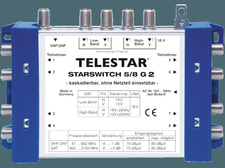 TELESTAR 5222526 Starswitch 5/8 G2