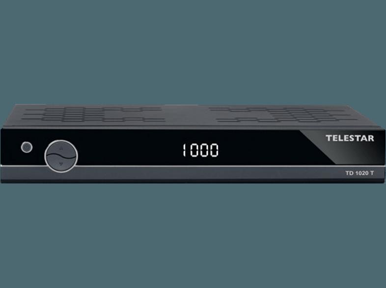 TELESTAR TD 1020 T inkl. Antenne 7 DVB-T Receiver (DVB-T, Schwarz)