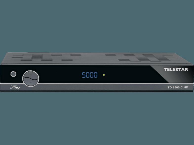TELESTAR TD 2500 C HD Kabel-Receiver (PVR-Funktion, DVB-C, Schwarz)