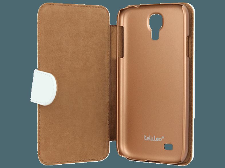 TELILEO 0011 Touch Case Hochwertige Echtledertasche Galaxy S4