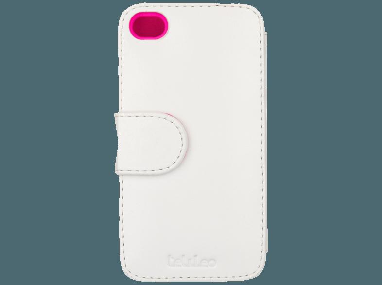 TELILEO 0393 Touch Case Hochwertige Echtledertasche iPhone 4