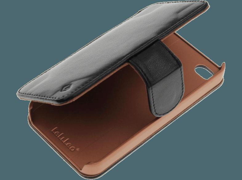 TELILEO 0395 Touch Case Hochwertige Echtledertasche iPhone 5/5S