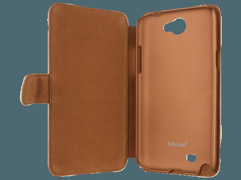 TELILEO 0984 Touch Case Hochwertige Echtledertasche Galaxy Note 2