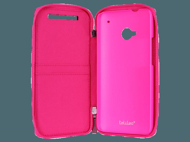 TELILEO 3524 Zip Case Hochwertige Echtledertasche One