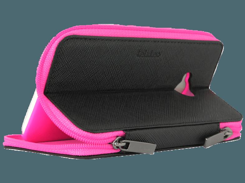 TELILEO 3524 Zip Case Hochwertige Echtledertasche One