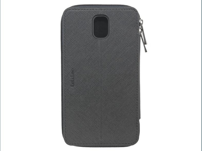 TELILEO 3621 Zip Case Hochwertige Echtledertasche Galaxy Note 3