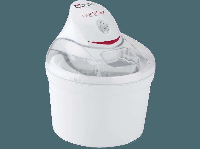 TERMOZETA 75104 La Gelatiera Eismaschine (12 Watt, Weiß)