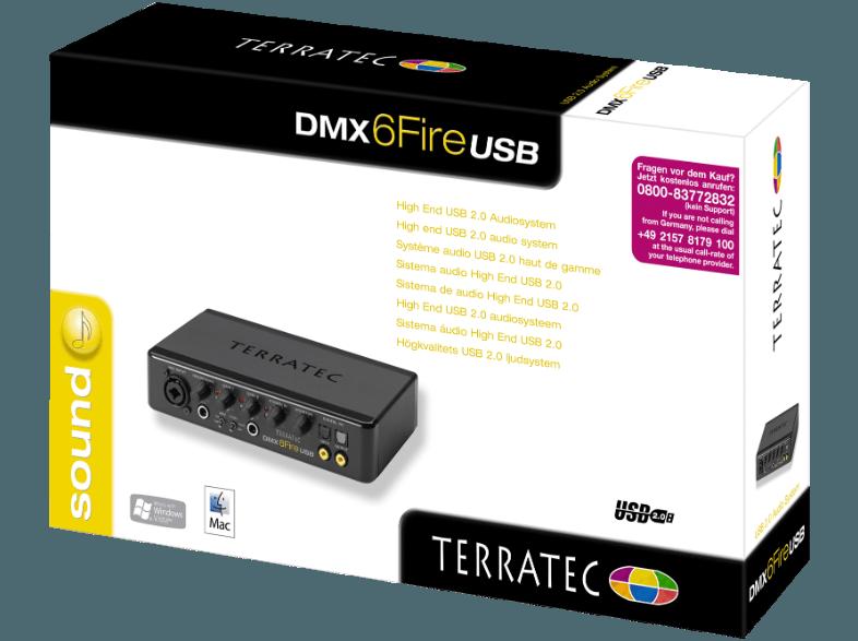 TERRATEC 10546 Soundsystem DMX 6Fire Audiosystem, TERRATEC, 10546, Soundsystem, DMX, 6Fire, Audiosystem