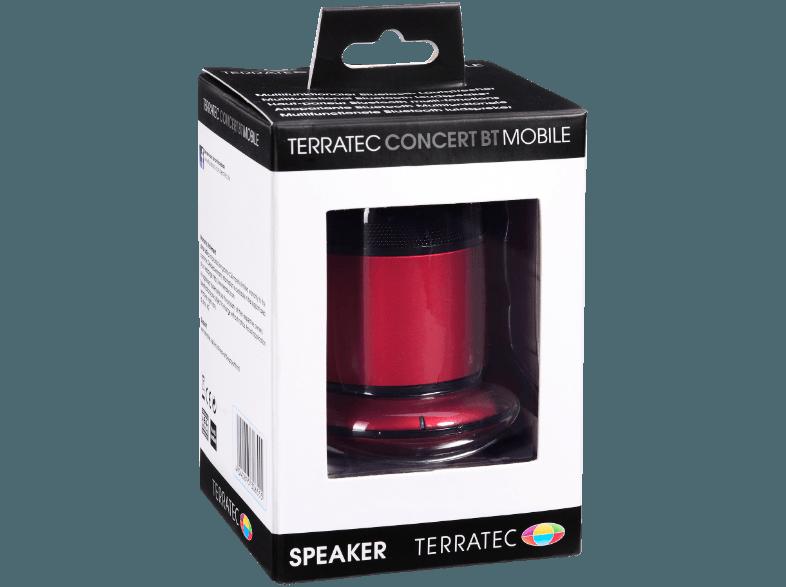 TERRATEC CONCERT BT MOBILE Lautsprecher Rot, TERRATEC, CONCERT, BT, MOBILE, Lautsprecher, Rot