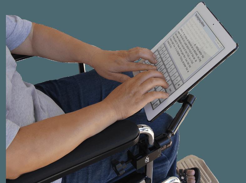 THEJOYFACTORY Charis Rollstuhlhalterung Rollstuhlhalterung für iPad