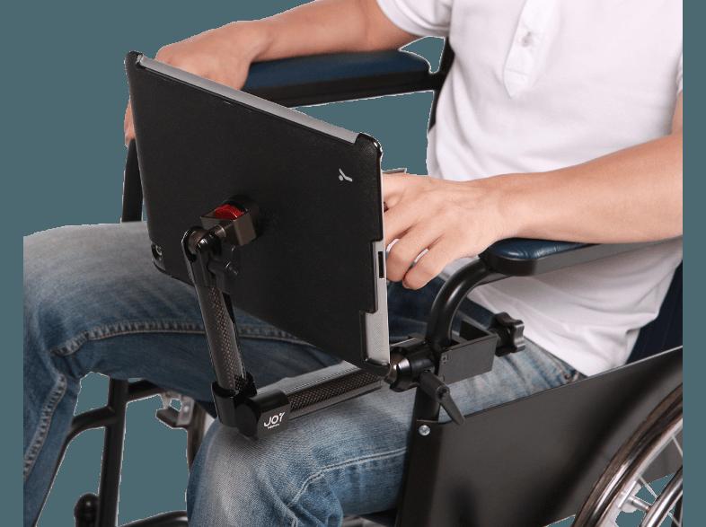 THEJOYFACTORY Charis Rollstuhlhalterung Rollstuhlhalterung für iPad, THEJOYFACTORY, Charis, Rollstuhlhalterung, Rollstuhlhalterung, iPad