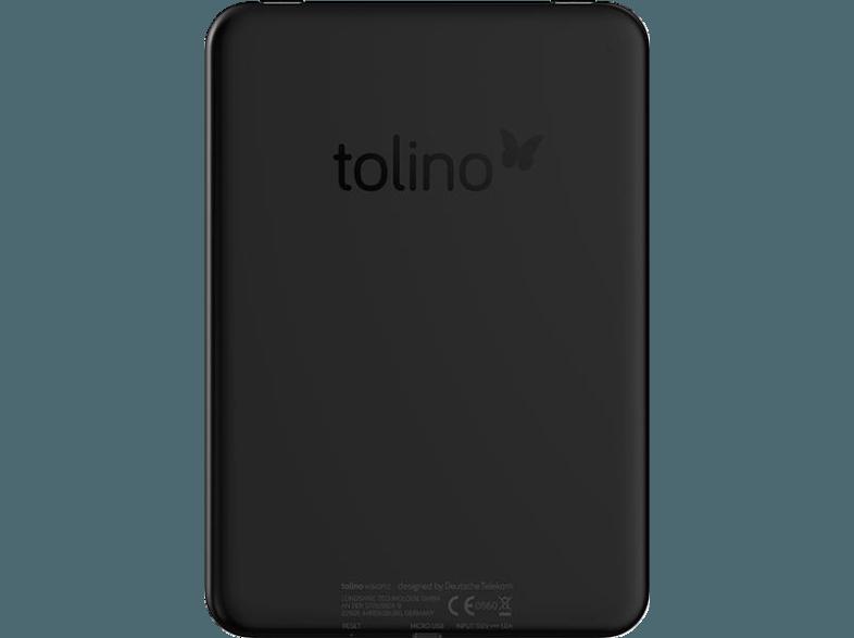 TOLINO 35120 Thalia Vision 2 6 Zoll 4 GB WLAN und Micro-USB E-Book Reader Schwarz