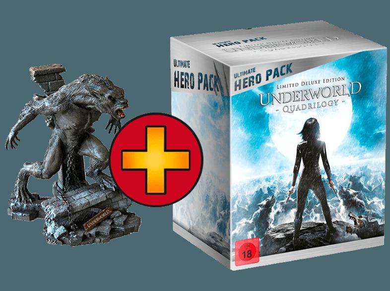 Underworld 1-4 (Ultimate Hero Pack inklusive 23 cm Figur) [Blu-ray], Underworld, 1-4, Ultimate, Hero, Pack, inklusive, 23, cm, Figur, , Blu-ray,