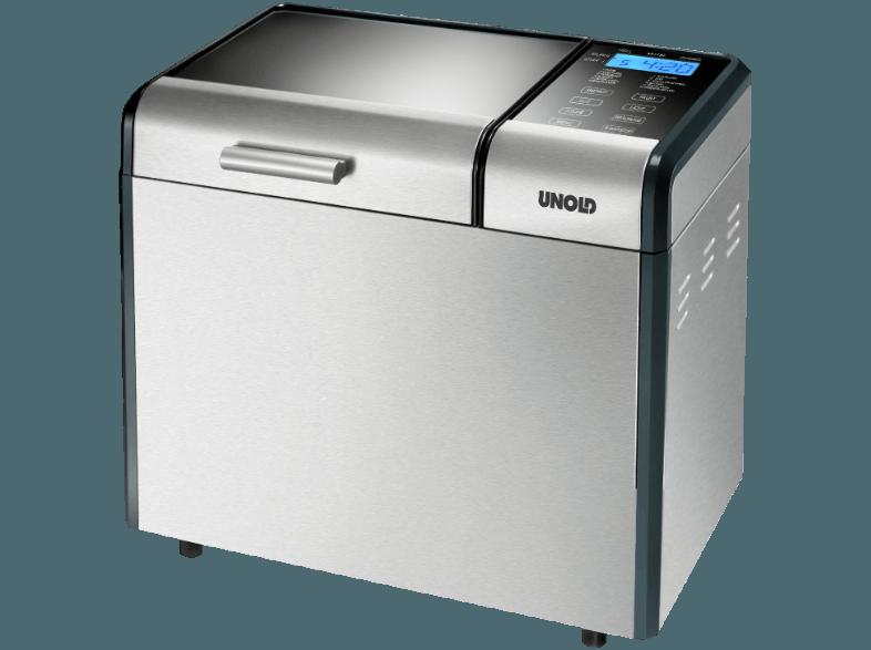 UNOLD 68415 TOP EDITION (Brotbackautomat, 615 Watt, Edelstahl/Schwarz)