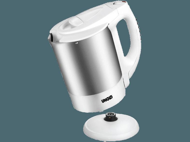 UNOLD 8150 Wasserkocher Schwarz (2200 Watt, 1.7 Liter)