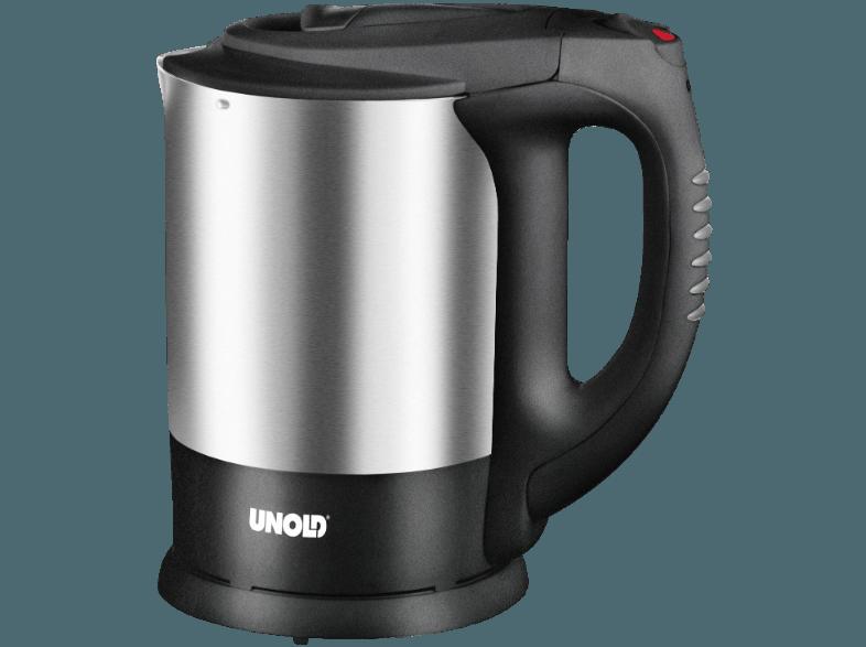 UNOLD 8155 Wasserkocher Schwarz (2200 Watt, 1.5 Liter)