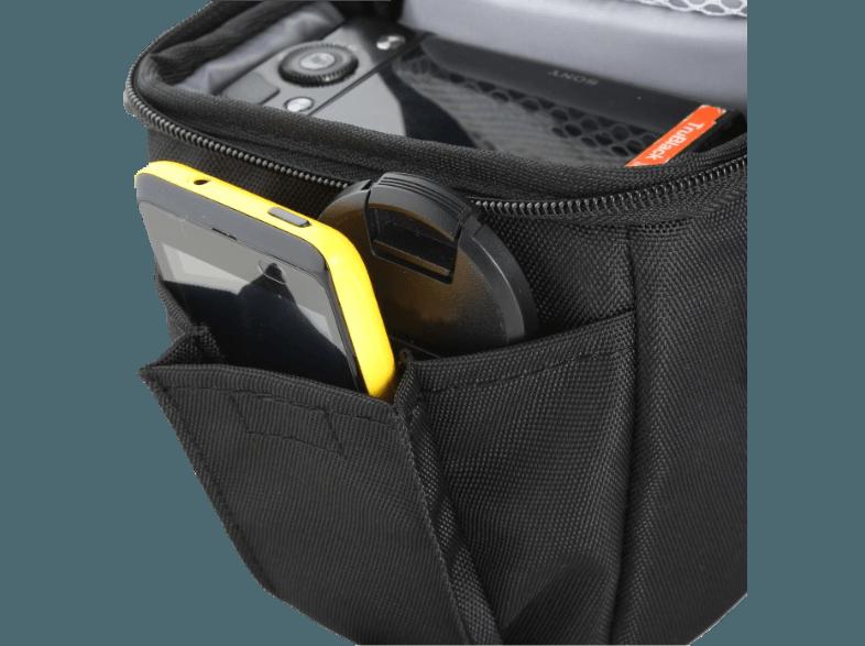 VANGUARD ZIIN 12Z BK Tasche für DSLR ähnliche Kamera und Zubehör (Speicherkarten, Kabel, Batterien und ein Ladegerät) (Farbe: Schwarz)