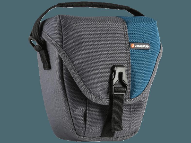 VANGUARD ZIIN 14Z BL Tasche für DSLR Kamera mit aufgesetztem Standard Zoom Objektiv und Zubehör (Speicherkarten, Kabel, Batterien und ein Ladegerät