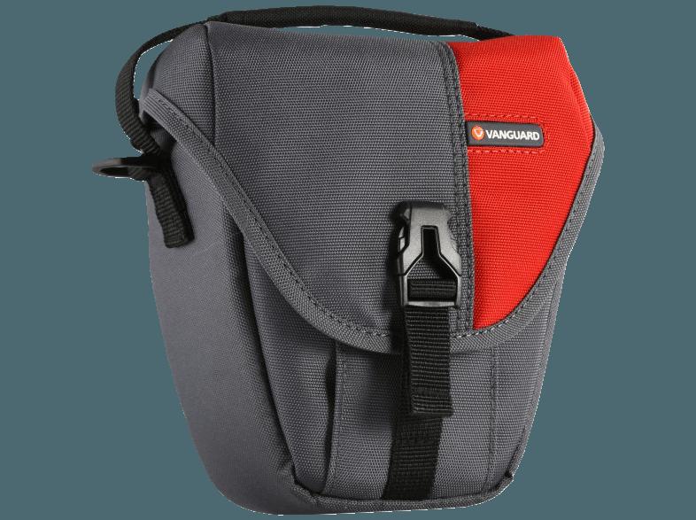 VANGUARD ZIIN 14Z OR Tasche für DSLR Kamera mit aufgesetztem Standard Zoom Objektiv und Zubehör (Speicherkarten, Kabel, Batterien und ein Ladegerät