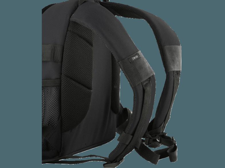 VANGUARD ZIIN 50BK Tasche für DSLR Kamera mit aufgesetztem Objektiv, 2-3 zusätzliche Objektiven, ein Blitzgerät und Zubehör (Speicherkarten, Kabel