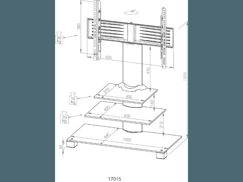 VCM 17015 Amalo Standfuß, VCM, 17015, Amalo, Standfuß