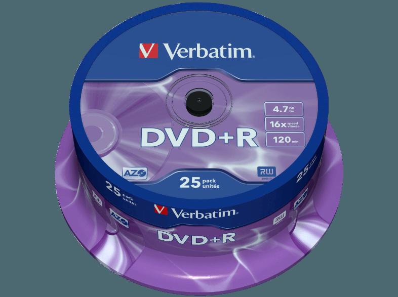 VERBATIM 43500 DVD R  25 Pack Spindle