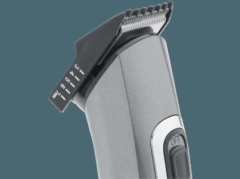 VIDAL SASSOON T 3000 (Bartschneider, Silber, Akku-/Netzbetrieb), VIDAL, SASSOON, T, 3000, Bartschneider, Silber, Akku-/Netzbetrieb,