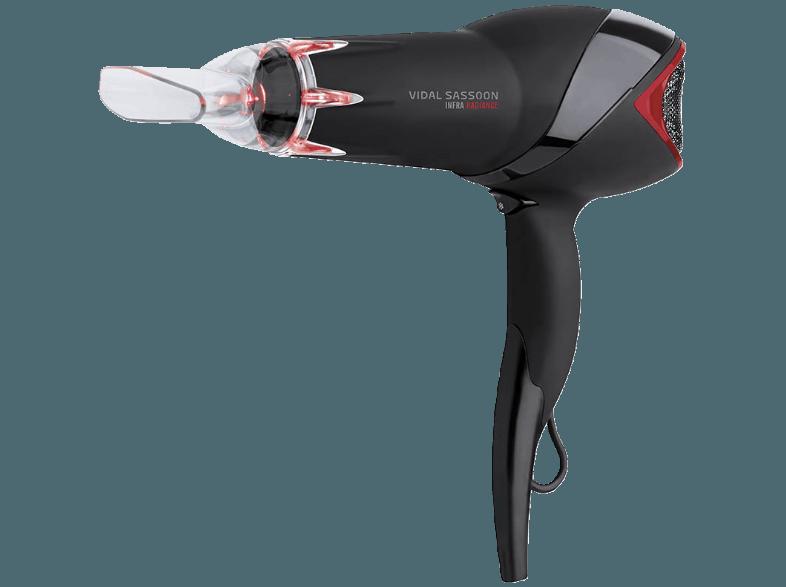 VIDAL SASSOON VSDR 5835 E  (Schwarz, 2000 Watt), VIDAL, SASSOON, VSDR, 5835, E, , Schwarz, 2000, Watt,