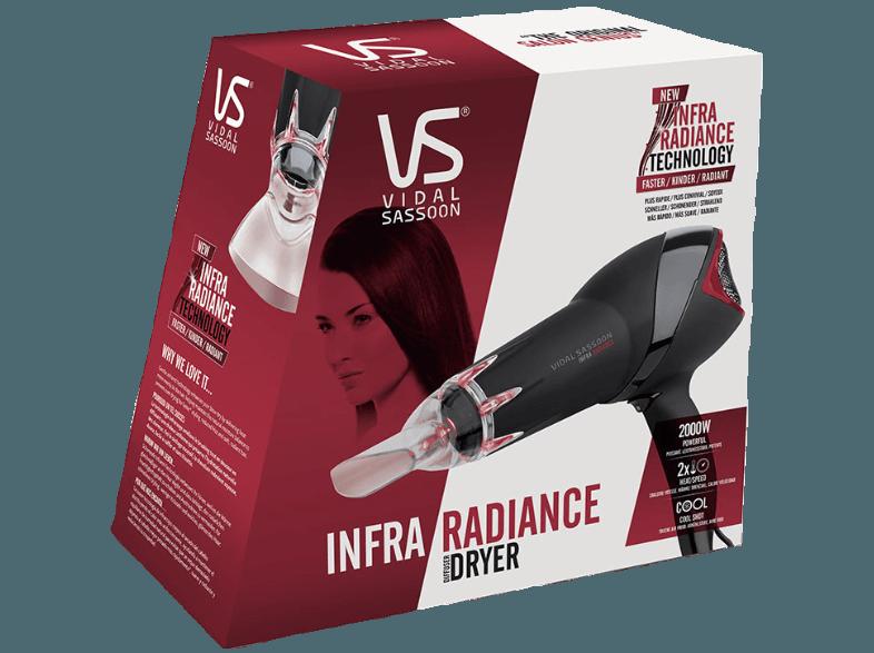 VIDAL SASSOON VSDR 5835 E  (Schwarz, 2000 Watt)