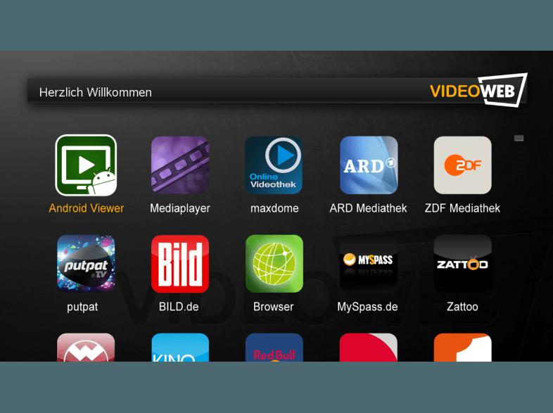 VIDEOWEB Videoweb TV HDTV DVB-S HDD Receiver ()