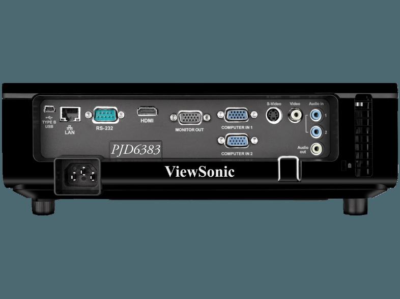 VIEWSONIC PJD6383S Beamer (XGA, 3D, 3.000 Lumen, DLP)